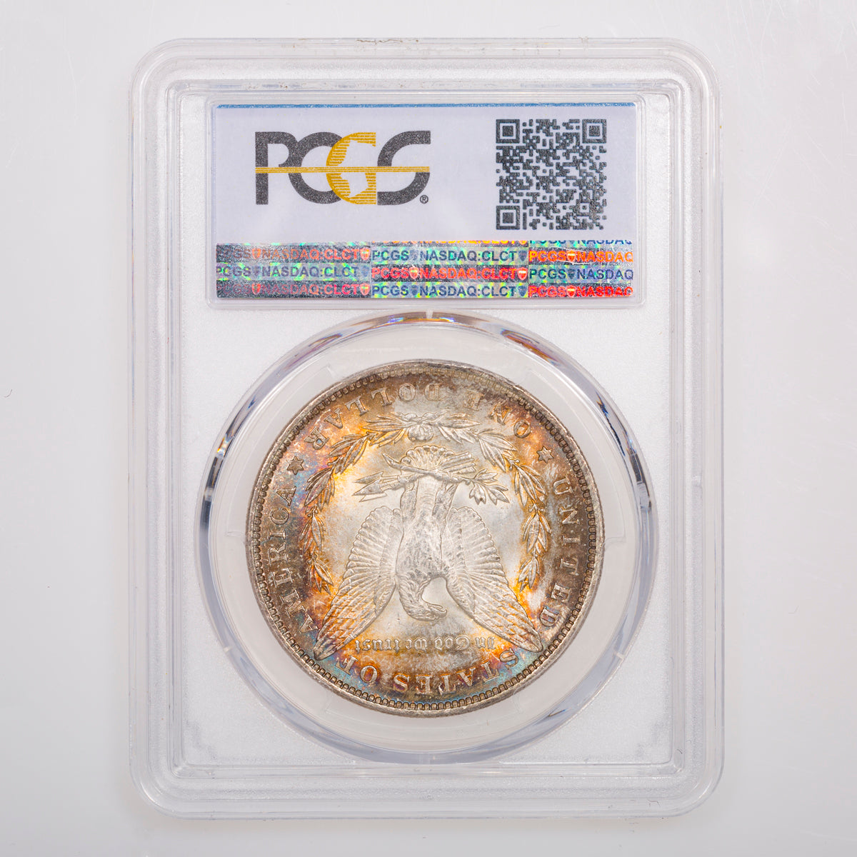 US $1 Morgan 1889 VAM-29 Doubled Right Wreath PCGS MS-63