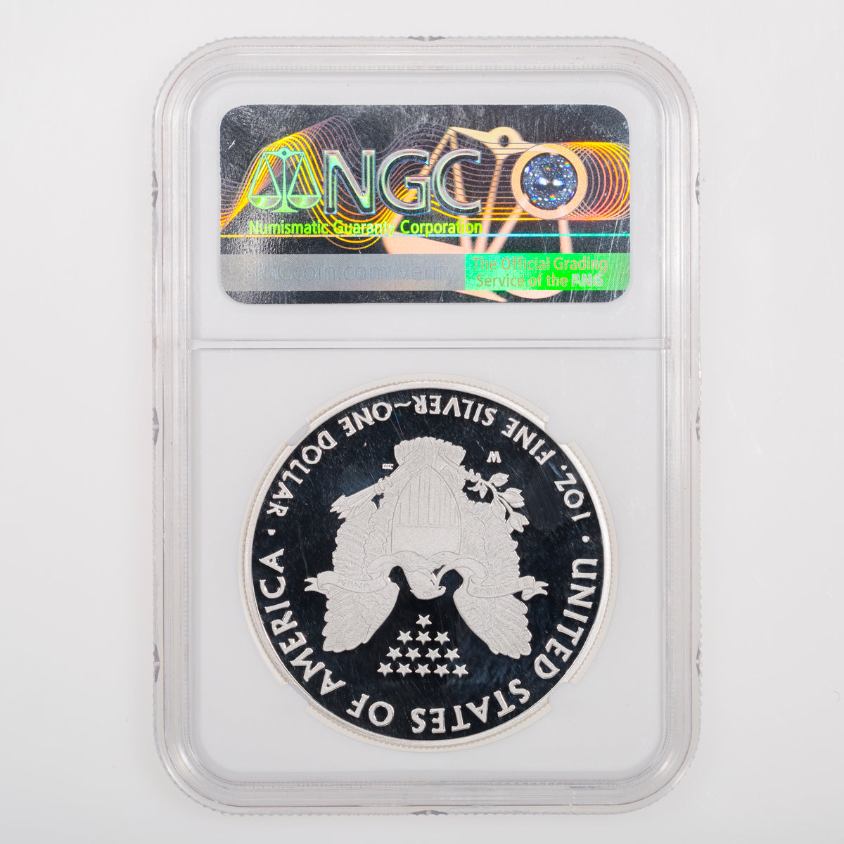 United States 1 oz Silver Eagle 2020W NGC Donald Trump Label PR-70 Ultra Cameo