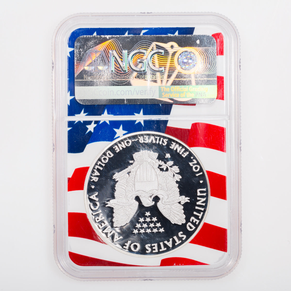 United States 1 oz Silver Eagle 2020W NGC Early Releases American Eagle Custom Core PR-70 Ultra Cameo
