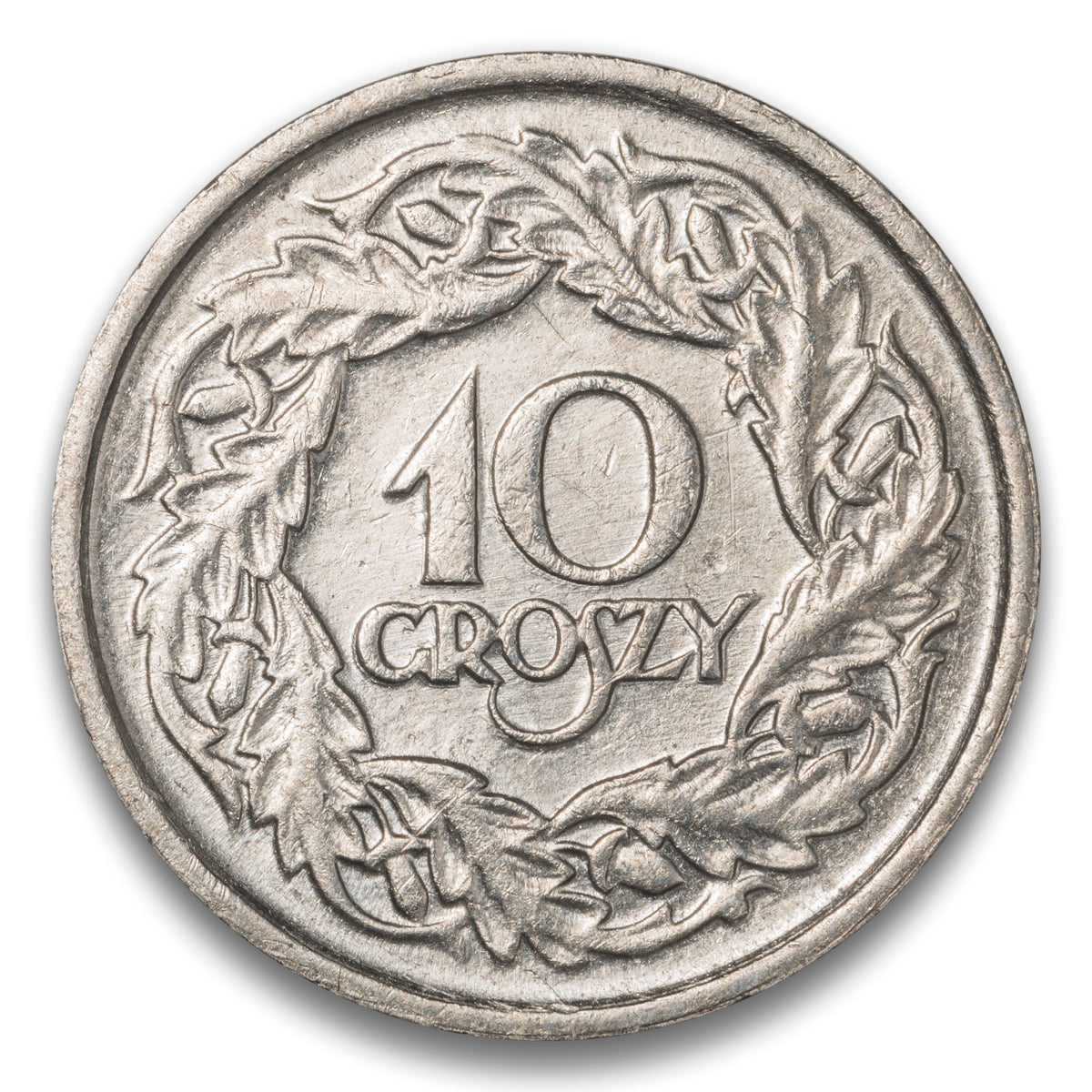 Poland Base 10 Groszy 1923