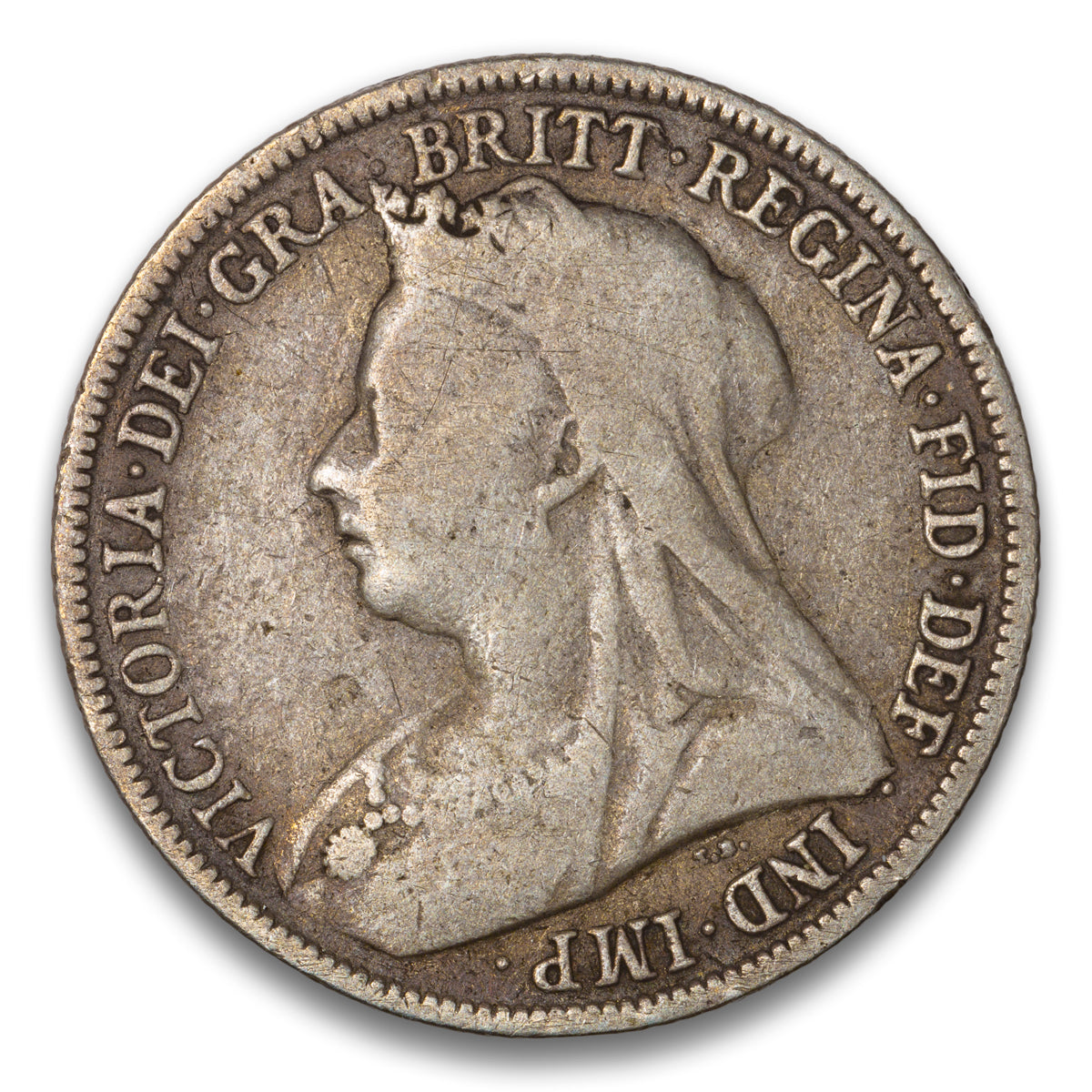 Great Britain Silver 1 Shilling 1895