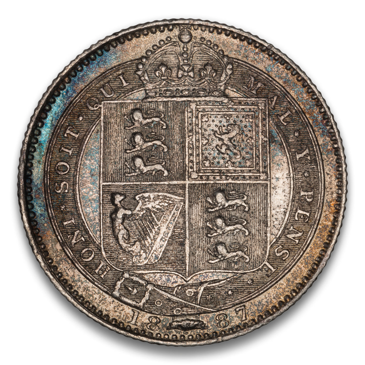 Great Britain Silver 1 Shilling 1887