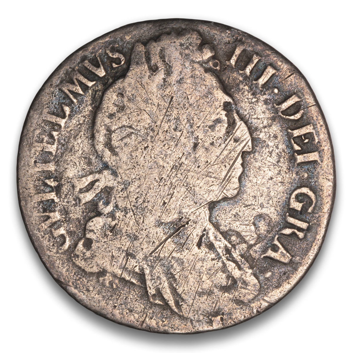 Great Britain Silver 6 Pence 1697