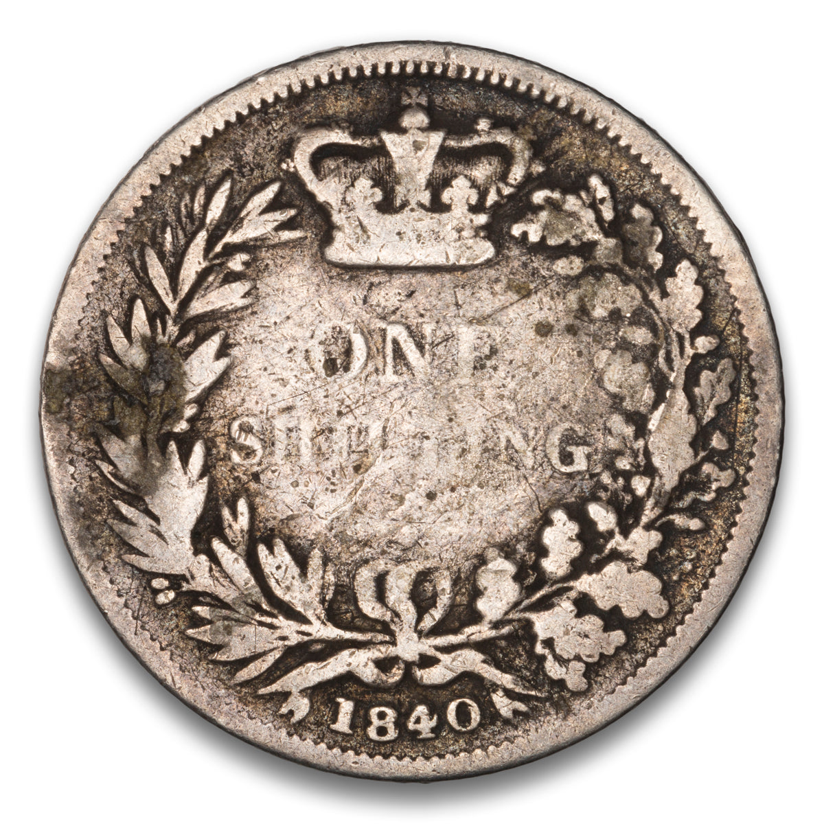 Great Britain Silver 1 Shilling 1840