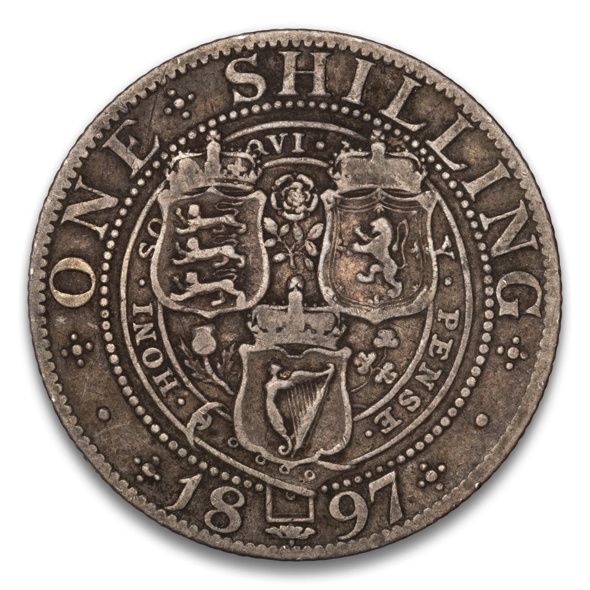 Great Britain Silver 1 Shilling 1893