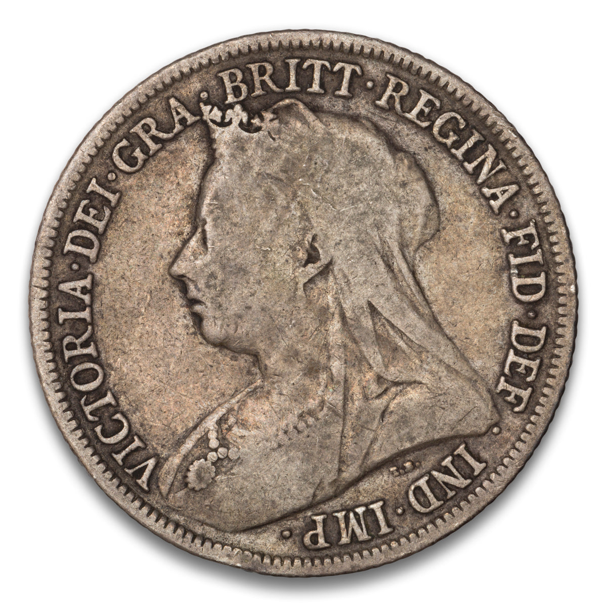 Great Britain Silver 1 Shilling 1893
