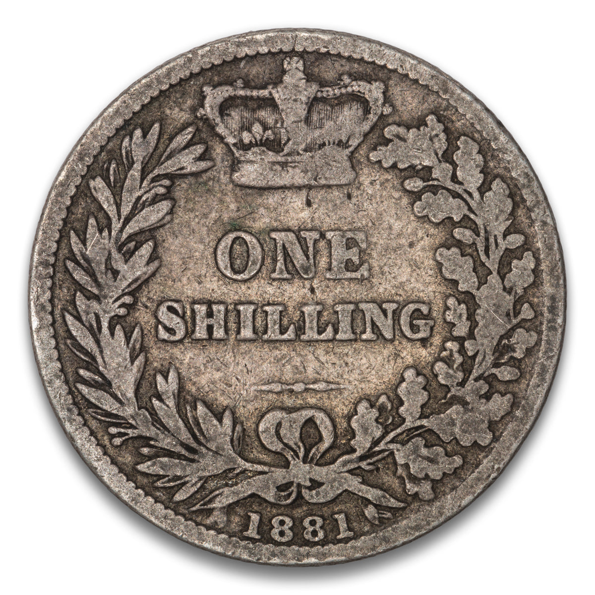 Great Britain Silver 1 Shilling 1881