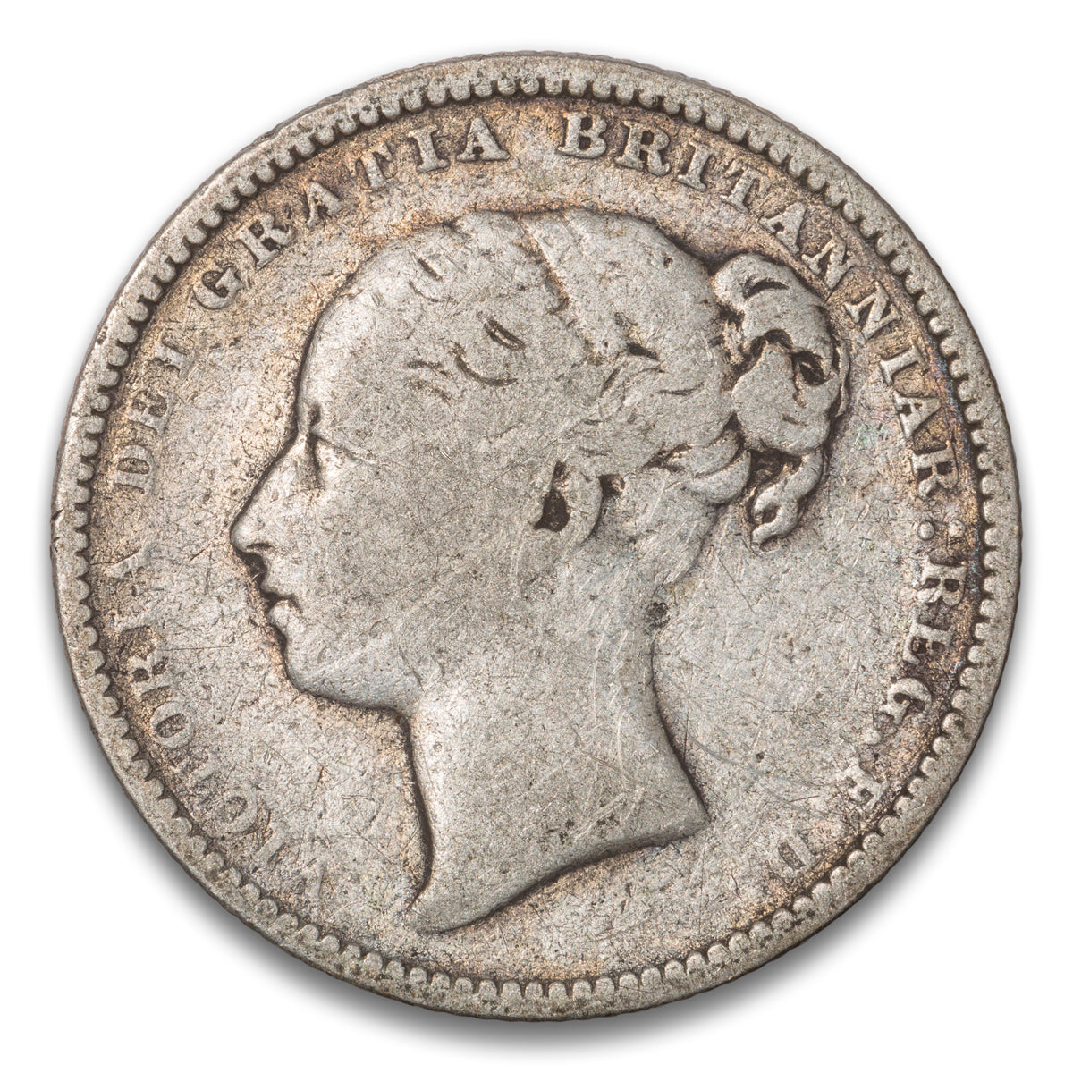 Great Britain Silver 1 Shilling 1883