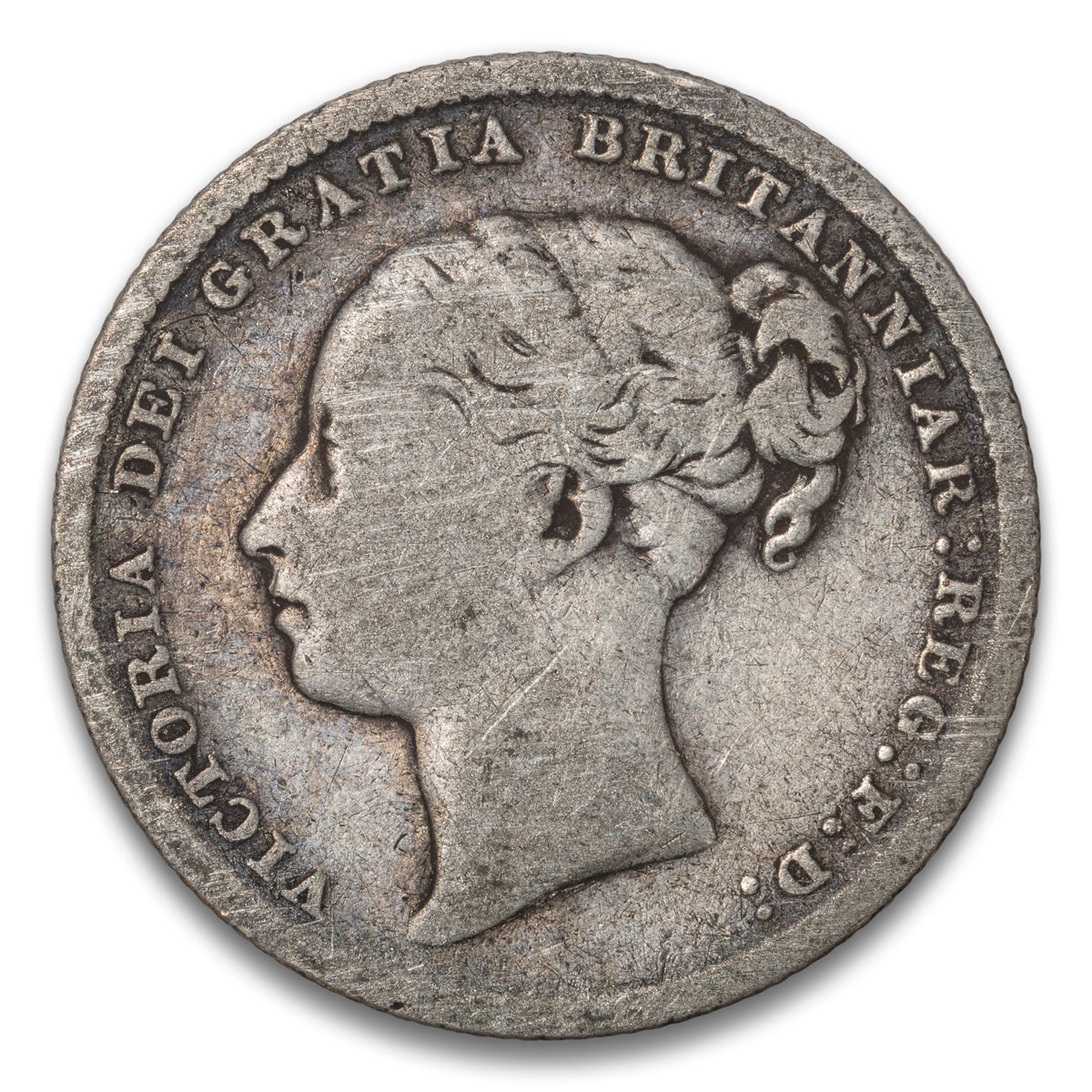 Great Britain Silver 1 Shilling 1886