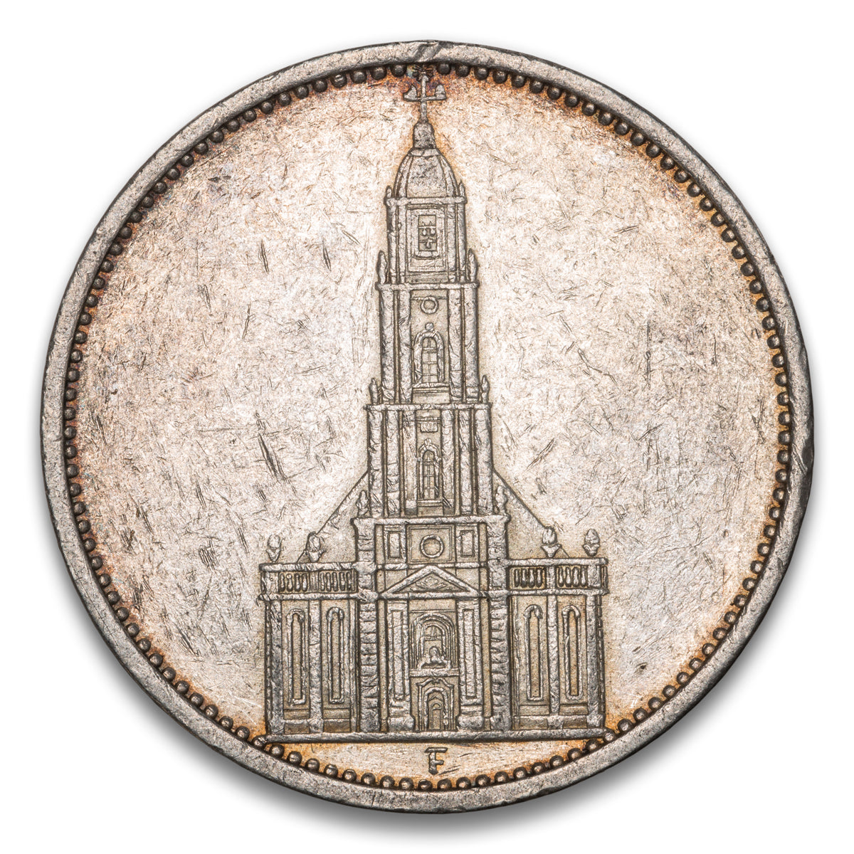 Germany Silver 5 Reichsmark 1934 F