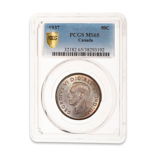50 Cent 1937 PCGS MS-65