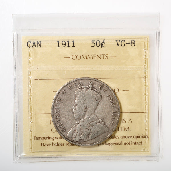 50 Cent 1911 ICCS VG-8 Default Title