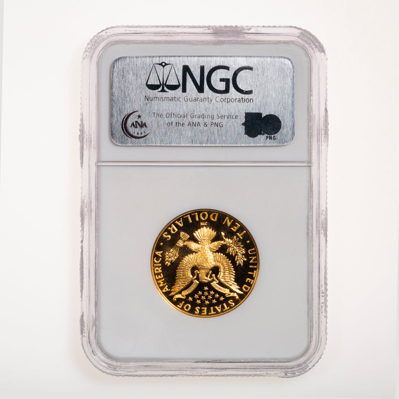 US 10 Dollars 1984 Olympic Games Gold Mint Mark Set NGC PR-69