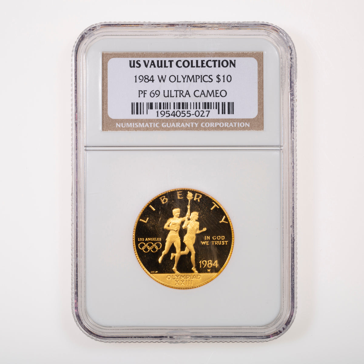 US 10 Dollars 1984 Olympic Games Gold Mint Mark Set NGC PR-69