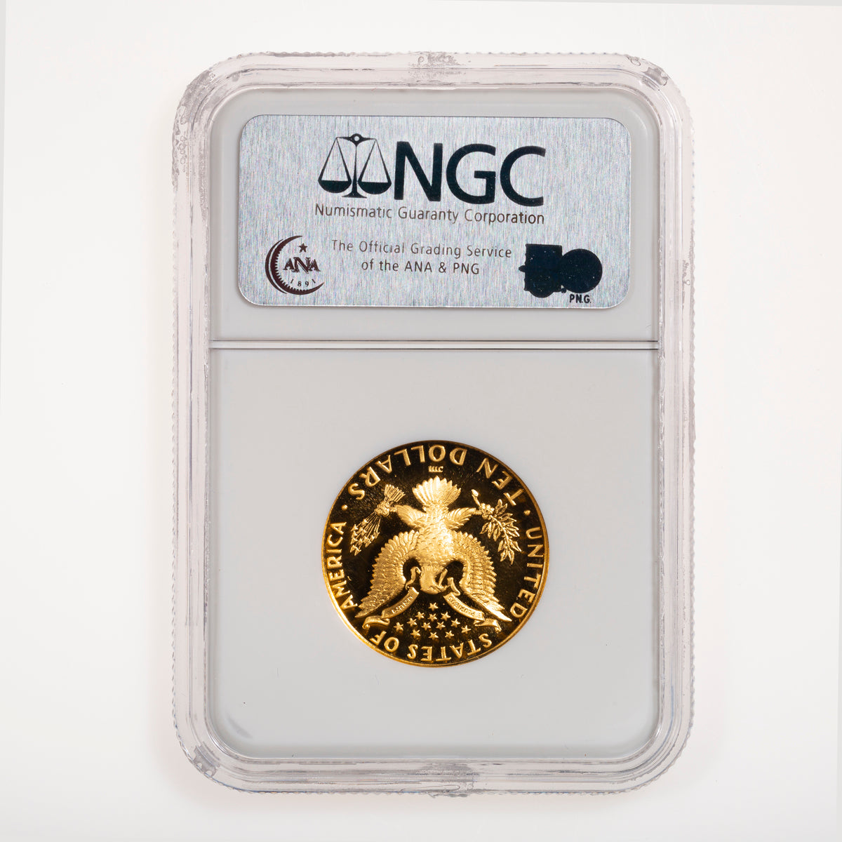US 10 Dollars 1984 Olympic Games Gold Mint Mark Set NGC PR-69
