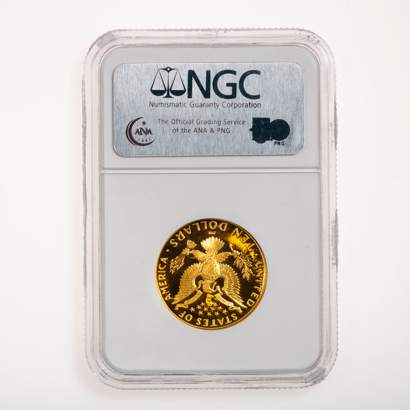 US 10 Dollars 1984 Olympic Games Gold Mint Mark Set NGC PR-69
