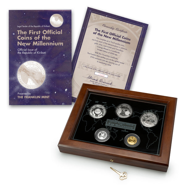 コレクション 2000 Sterling Silver Proof Coin Set 2000 8-Coin Proof Sterling Silver Set of Canadian Coins - Voyage