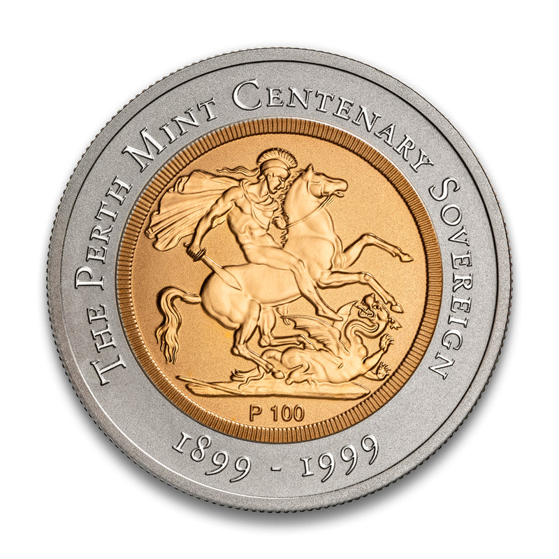 1999 $100 Perth Mint Centenary Sovereign