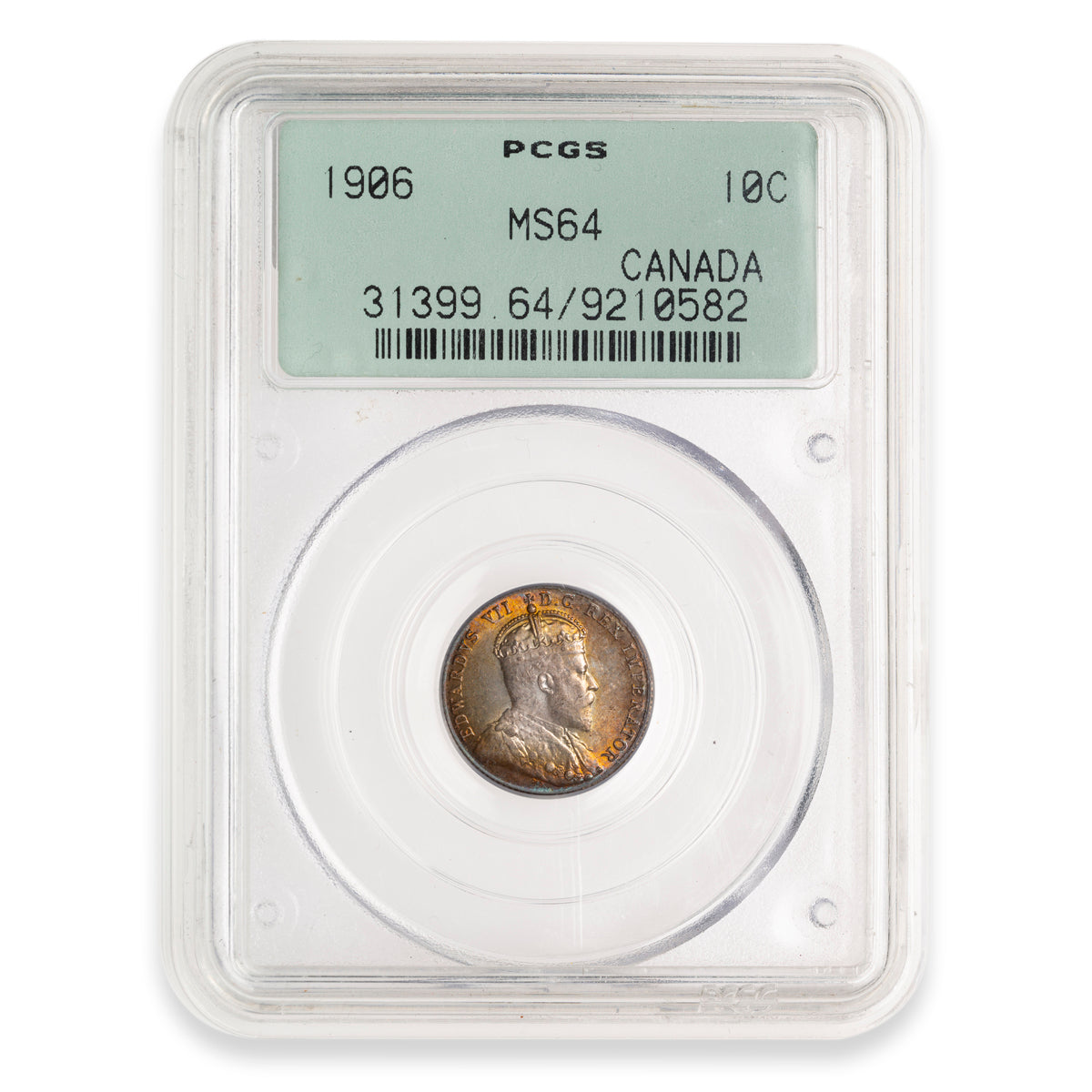 10 Cent 1906 PCGS MS-64