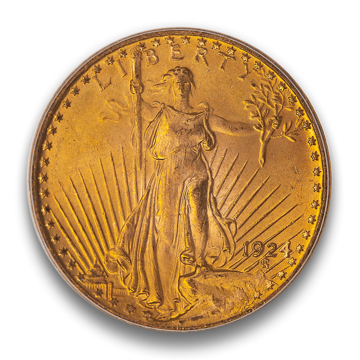 US 20 Dollars 1924 Double Eagle PCGS MS-65