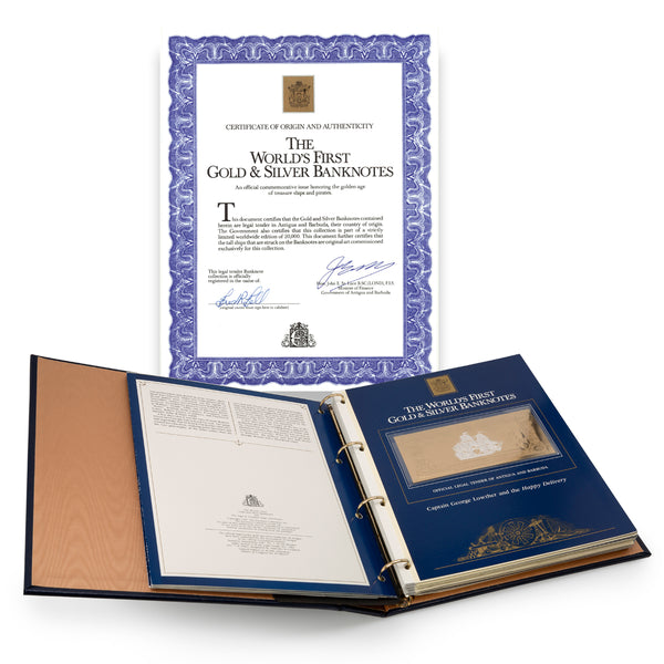 1981 $100 The World's First Gold & Silver Bank Notes: The Saga of Trea