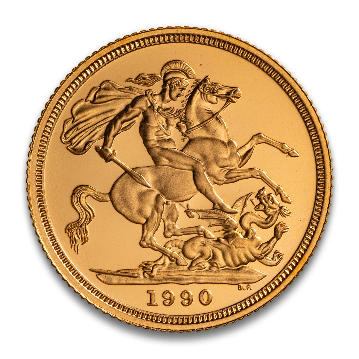 1990 $1 Gold Sovereign