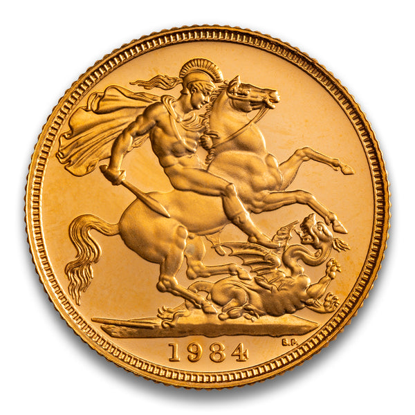 1984 $1 Gold Sovereign