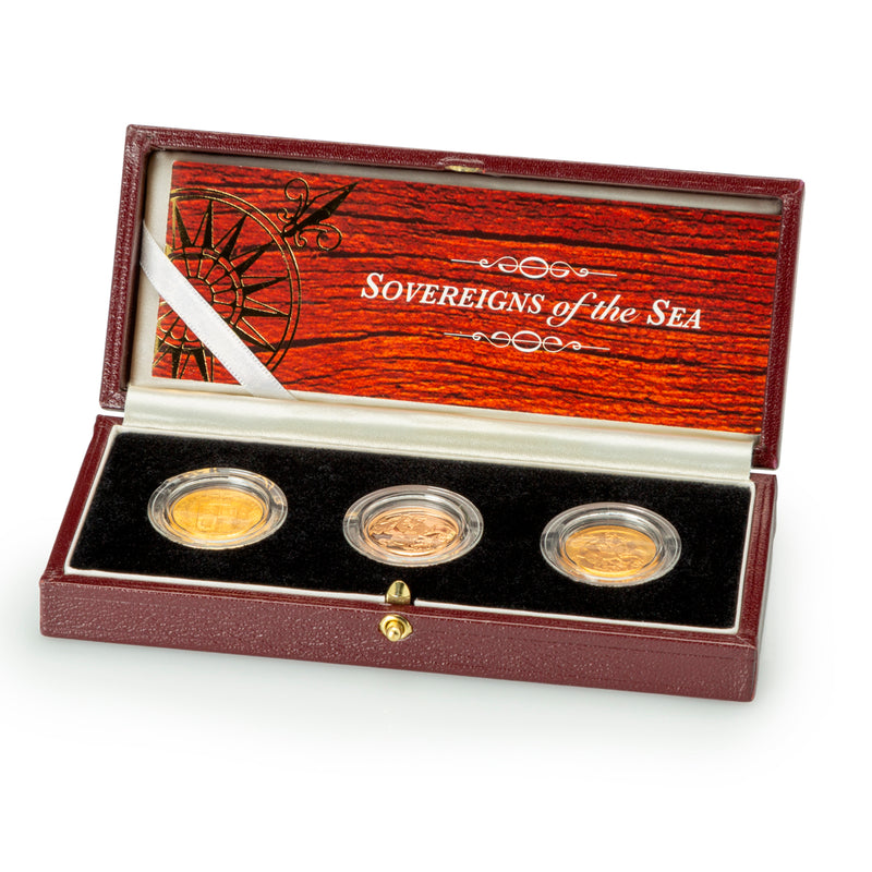 Sovereigns of the Sea 3 Coin Set