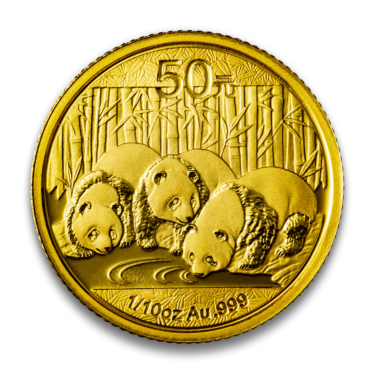 2013 Gold Panda 5 Coin Set