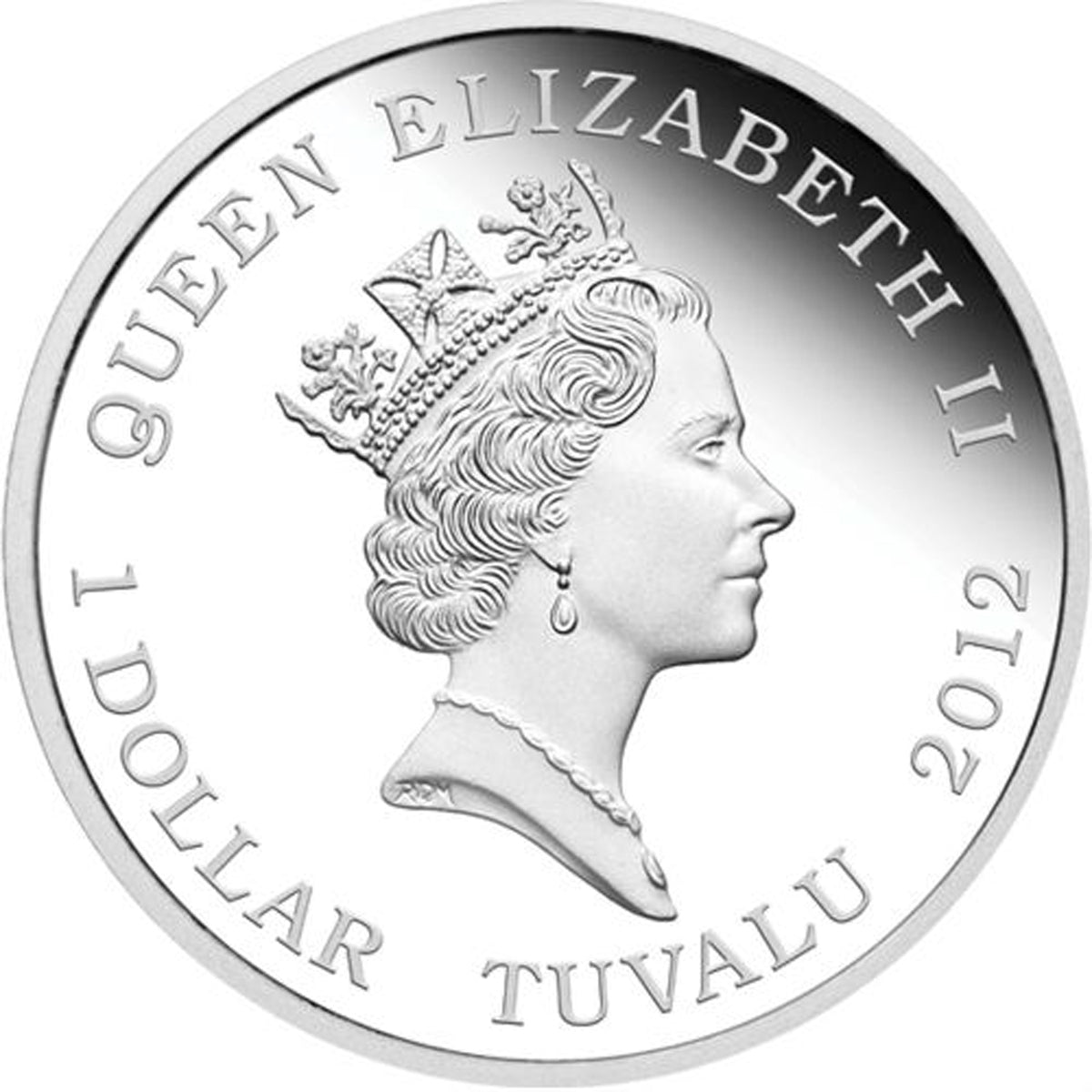 2012 $1 Ships That Changed The World: Cutty Sark - Pure Silver Coin