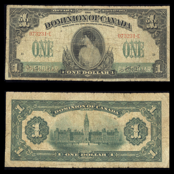 $1 1917 Various-Boville Suffix E G-4