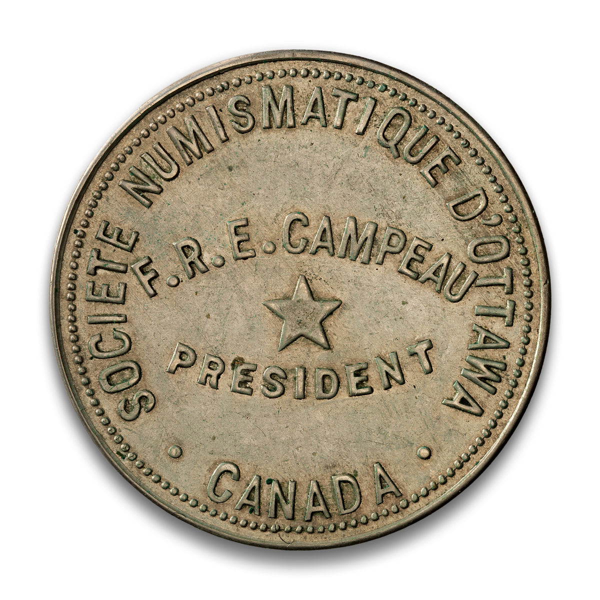 Ottawa, ON Societe Numismatique D'Ottawa - FX Paquet FRE Campeau