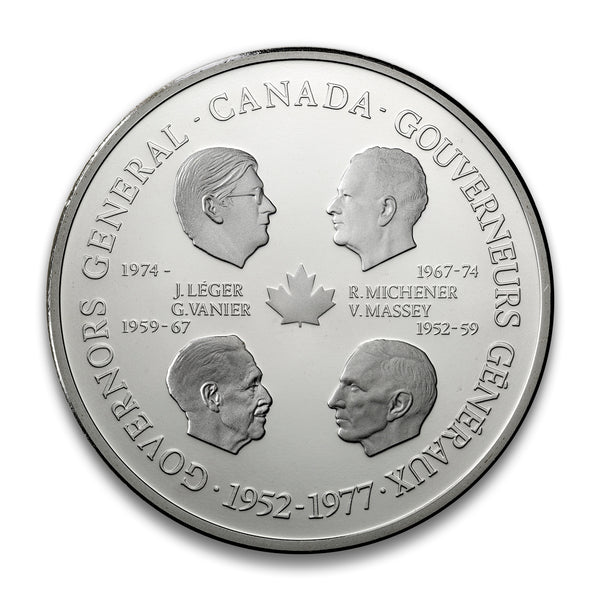 Canada 1952-1977 Queen Elizabeth II and Canada Govenors General Medal