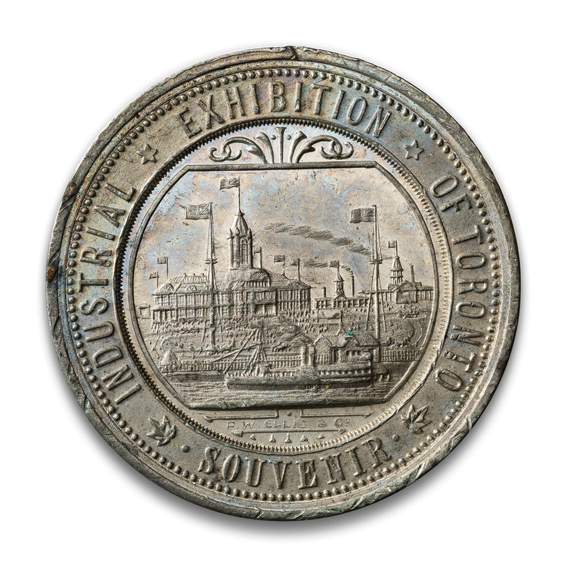 Canada 1884 Industrial Exhibition of Toronto - Semi Centennial Medal (1834-1884)