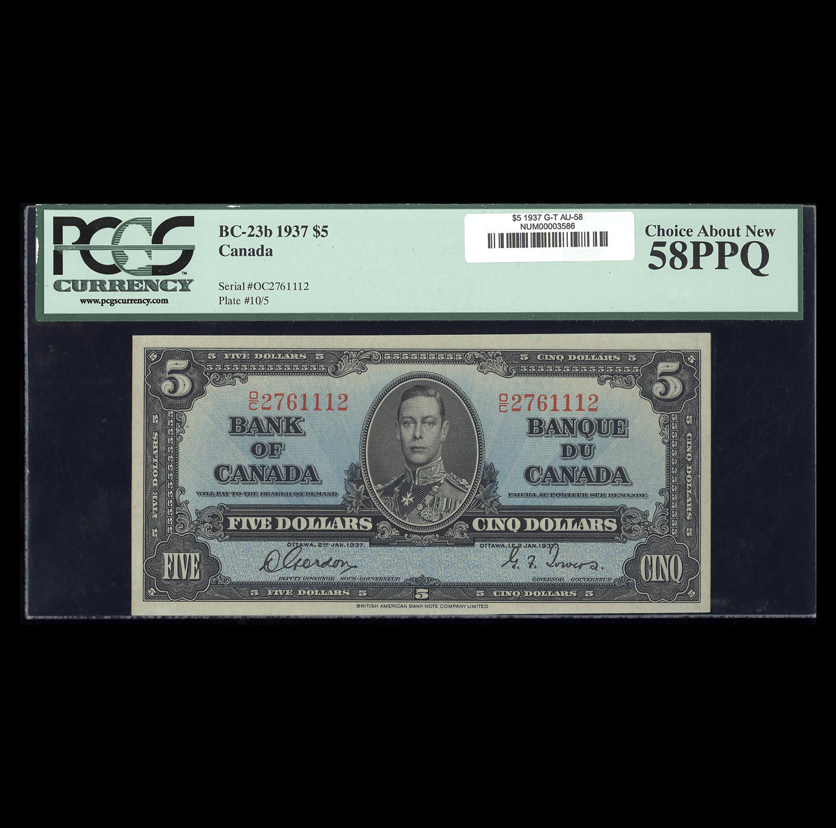 Antique Canadian Paper Money Banknotes & Old Bills | CDNCoin – Page 5