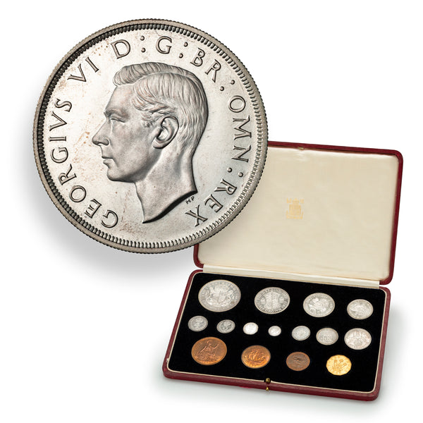 1937 King George VI 15 Coin Coronation Specimen Set