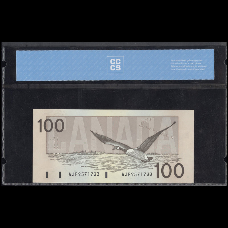 $100 1988 BC-60a Thiessen-Crow Prefix AJP CCCS GUNC-65
