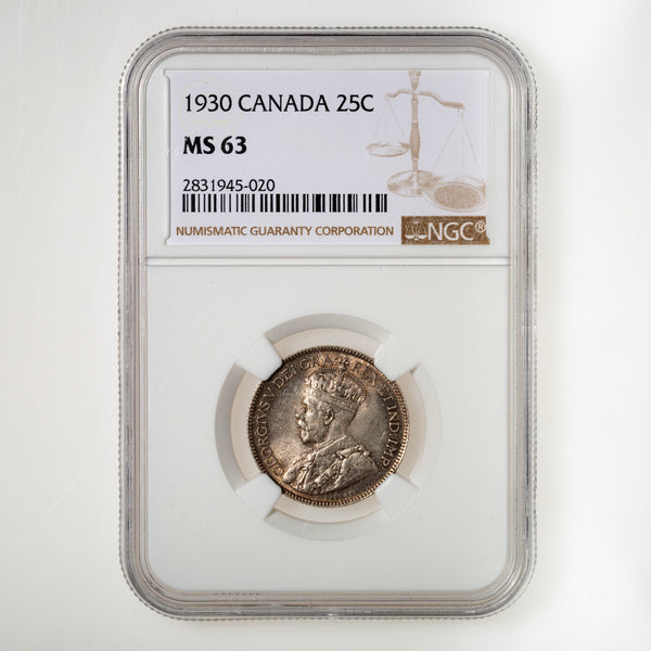 25 Cent 1930 NGC MS-63