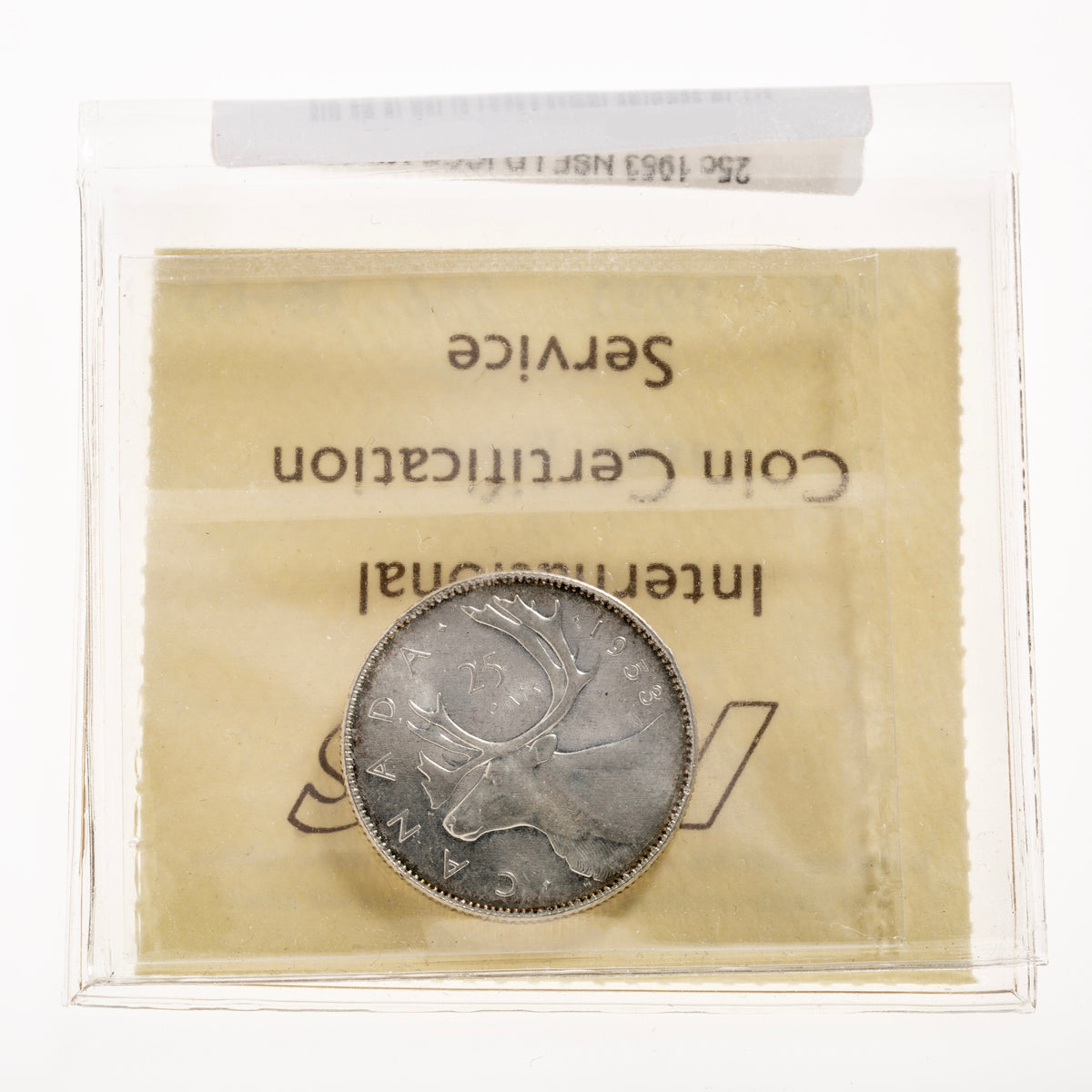 25 Cent 1953 NSF LD ICCS MS-65