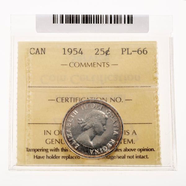 25 Cent 1954 ICCS PL-66