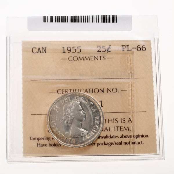 25 Cent 1955 ICCS PL-66