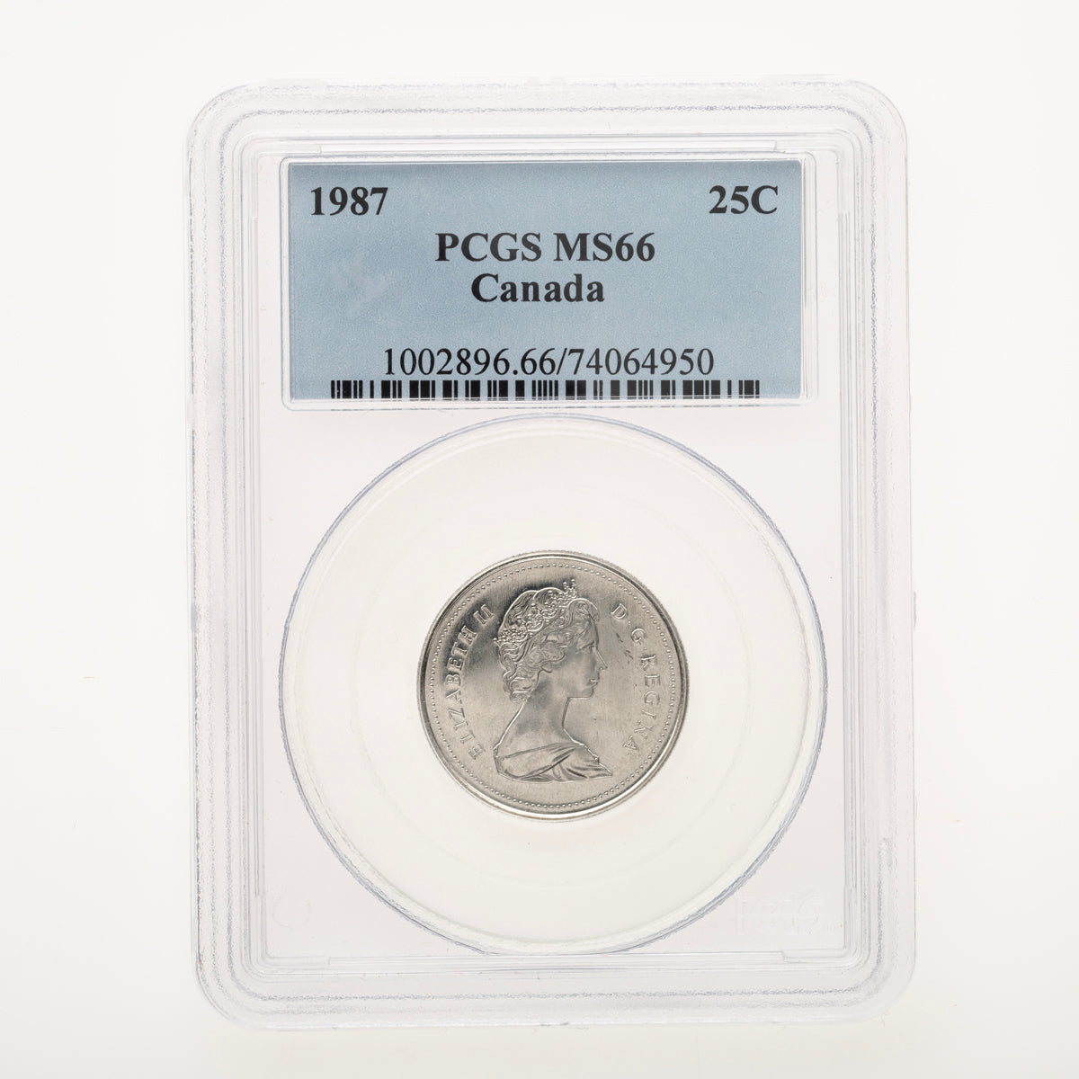 25 Cent 1987 PCGS MS-66