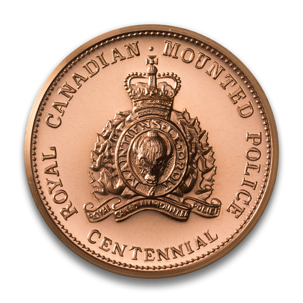 1873-1973 Royal Canadian Mounted Police - Centennial Medal