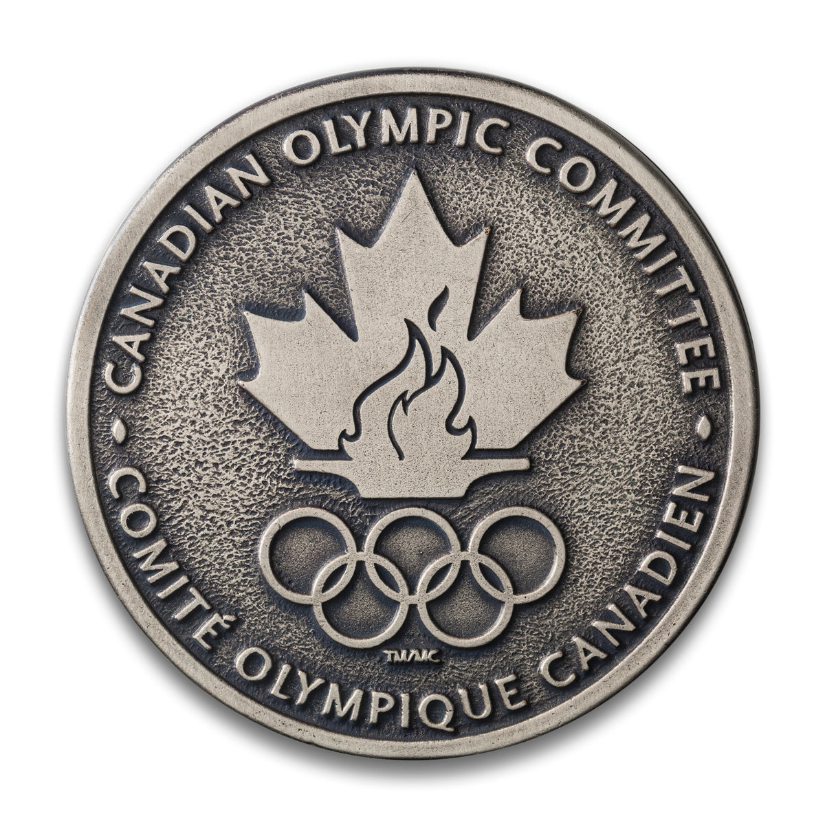 Canadian Olympic Committee - Thank You for Supporting our Athletes Medal