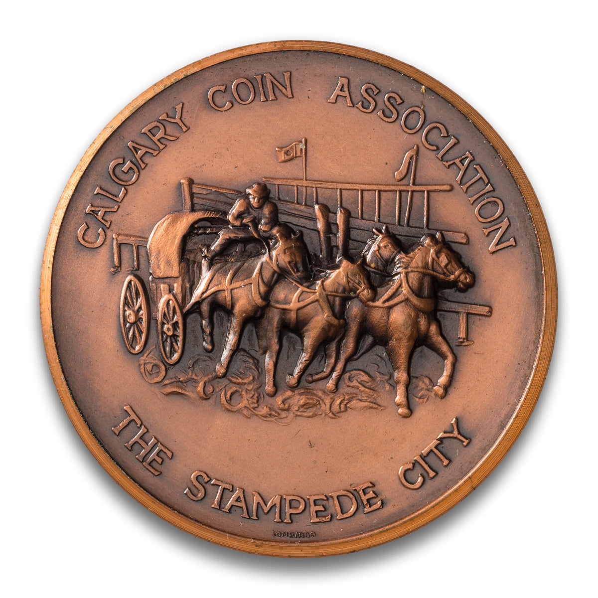 Calgary, AB 1968 15th Annual Convention - Numismatic Association Medal