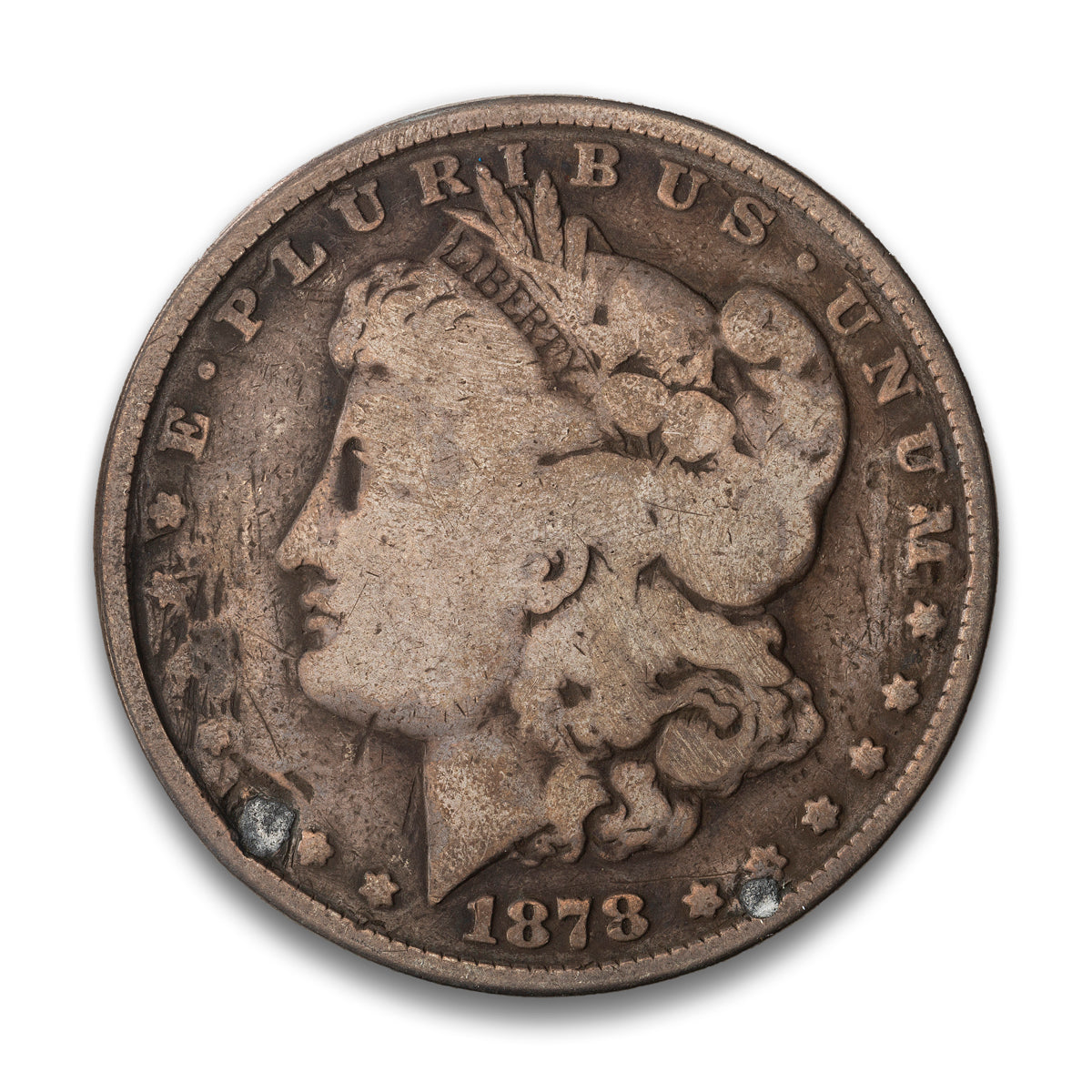 United States 1878 "Kate" Love Token - Silver Dollar