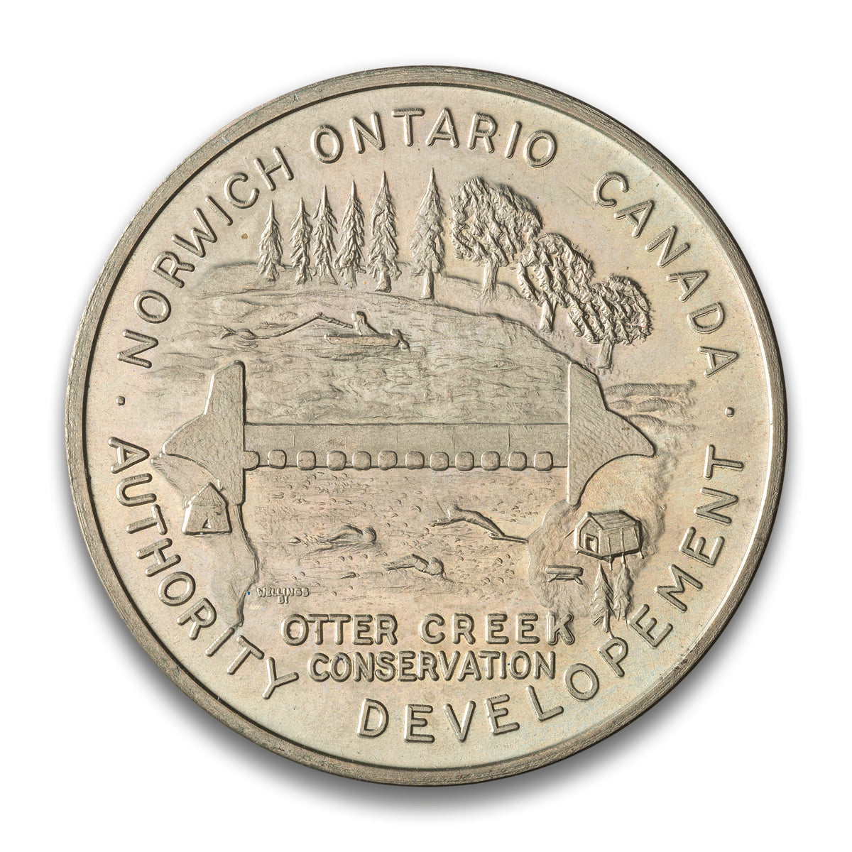 Norwich, ON 1969 Historical Society Museum Medal