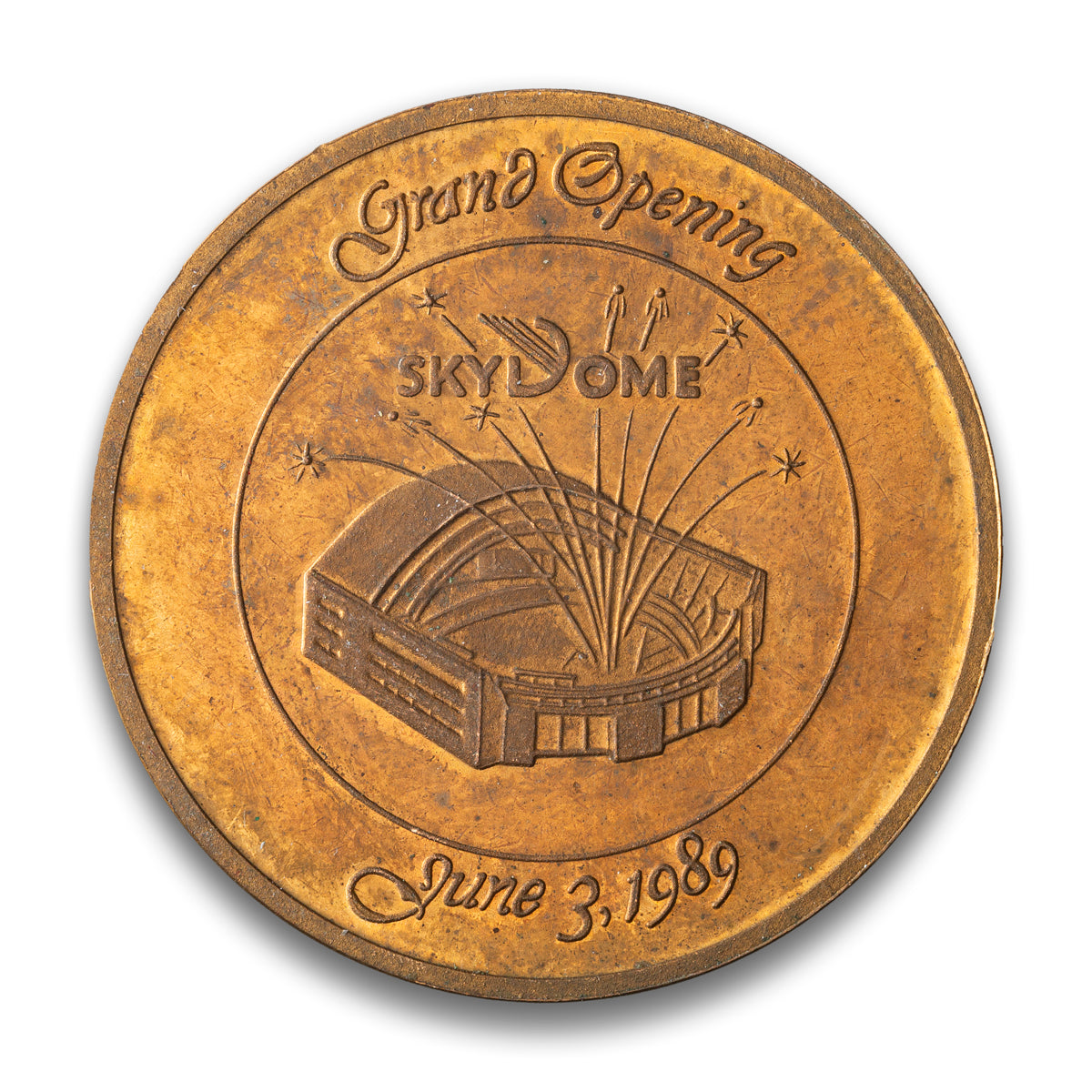 Toronto, ON 1989 Sky Dome Grand Opening Medal