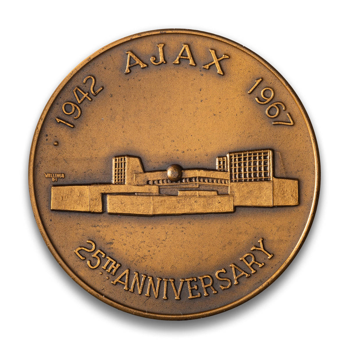 Ajax, ON 1942-1967 25th Anniversary - Canada Centennial Medal