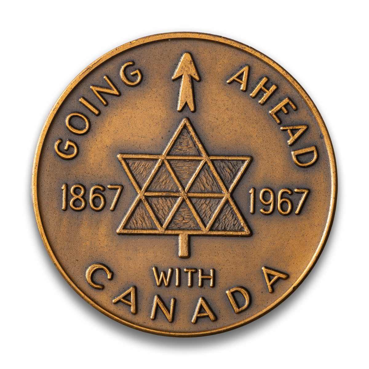 Ajax, ON 1942-1967 25th Anniversary - Canada Centennial Medal